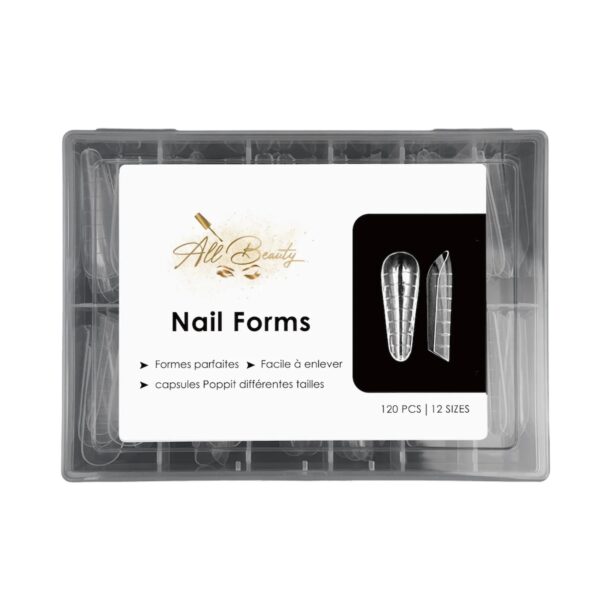 Poppits nails forme "COFFIN"